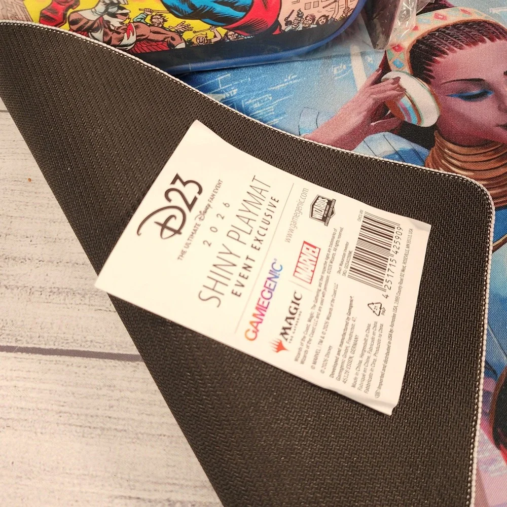 MTG Marvel D23 2026 Exclusive Bundle Playmat Decks BoxLunch Captain America Bag